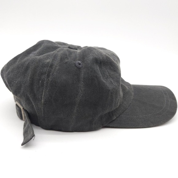 Vintage Pepsi Cola Strapback Hat Baseball Cap‎ Y2K Gray Employee Work Uniform - Picture 4 of 7